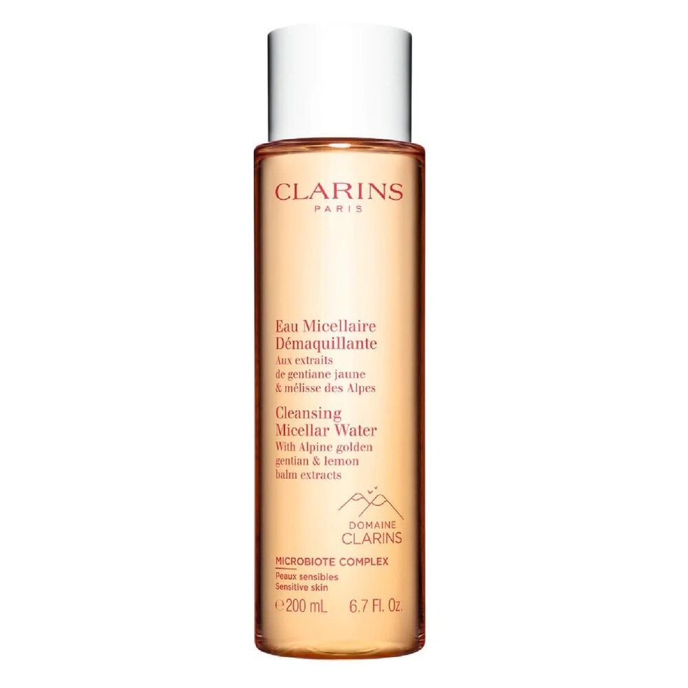 Clarins Cleansing Micellar Water Sensitive Skin 200ml Makeup Remover, Sealed
